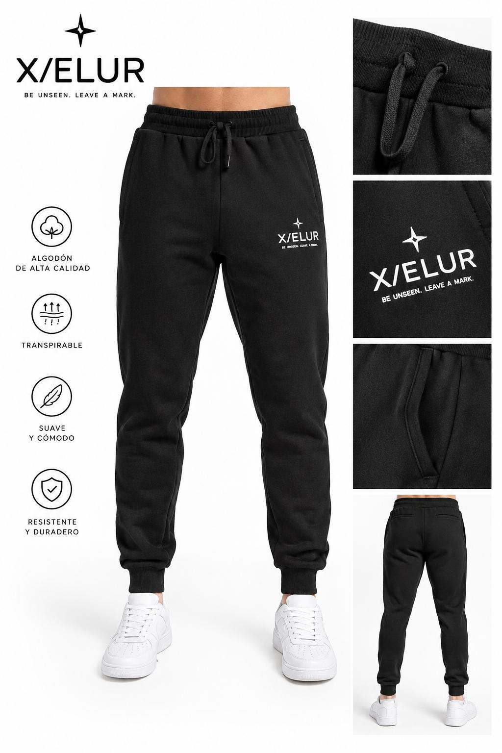 Pantalón de chándal jogger X/ELUR negro